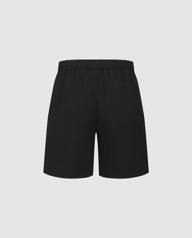  URBAN REVIVO - Quần short nam ngang gối lưng thun 