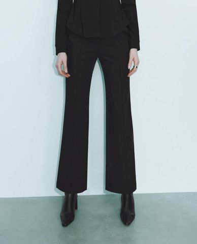  URBAN REVIVO - Quần nữ ống loe thanh lịch 