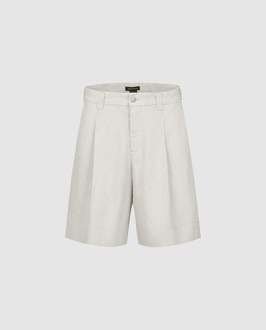  URBAN REVIVO - Quần short nam ngang gối hiện đại 