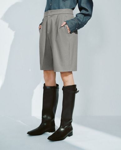  URBAN REVIVO - Quần short nữ ngang gối hiện đại 