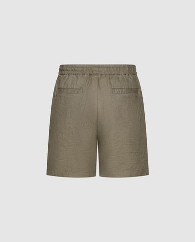  URBAN REVIVO - Quần short nam ống rộng lưng thun 