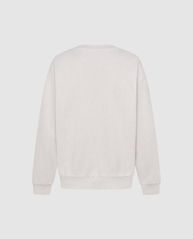  URBAN REVIVO - Áo sweatshirt nam cổ tròn tay dài Printed Loose 