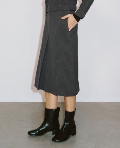  URBAN REVIVO - Chân váy chữ A midi thanh lịch 