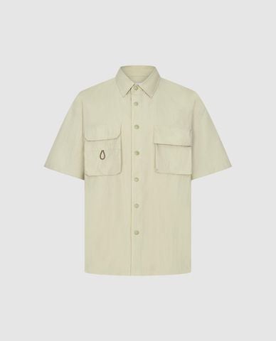  URBAN REVIVO - Áo sơ mi nam tay ngắn thời thượng 