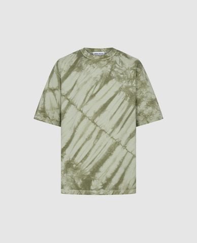  URBAN REVIVO - Áo thun nam cổ tròn tay ngắn trẻ trung 