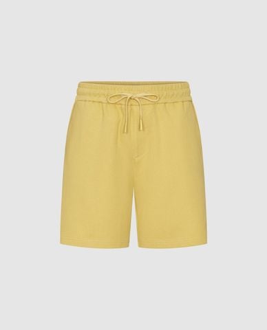  URBAN REVIVO - Quần short nam ống rộng lưng thun 