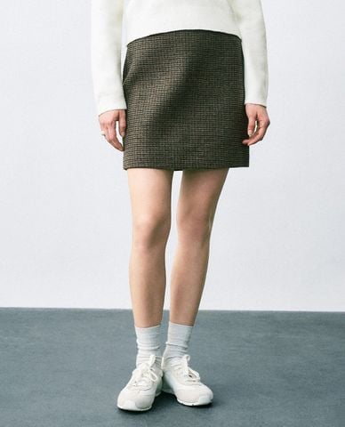  URBAN REVIVO - Chân váy chữ A mini thời trang 