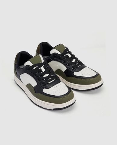  URBAN REVIVO - Giày sneakers nam cổ thấp năng động 