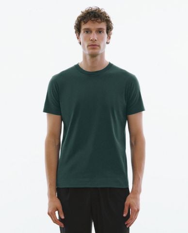  URBAN REVIVO - Áo thun nam cổ tròn tay ngắn Straight 