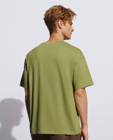  URBAN REVIVO - Áo thun nam cổ tròn tay ngắn Printed Loose 