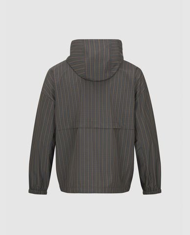  URBAN REVIVO - Áo khoác phối mũ nam tay dài Oversized 