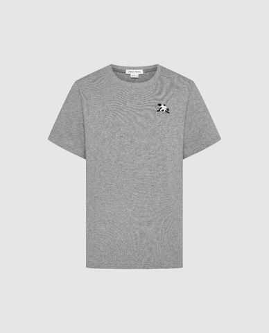  URBAN REVIVO - Áo thun nữ cổ tròn tay ngắn Printed Straight 