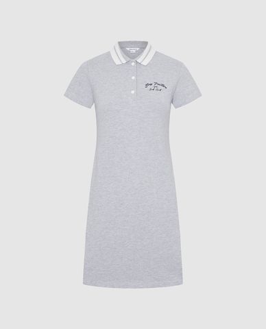  URBAN REVIVO - Đầm polo mini tay ngắn thời trang 