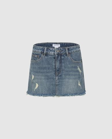  URBAN REVIVO - Quần short nữ giả váy cá tính 