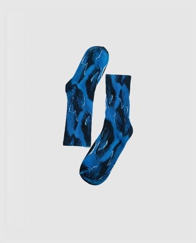  URBAN REVIVO - Vớ nam cổ cao phối màu thời trang 