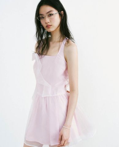  URBAN REVIVO - Đầm sát nách mini phom chữ A 