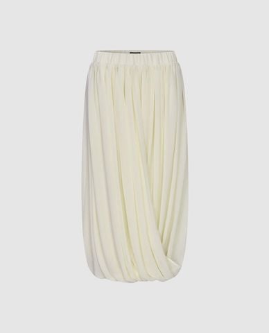  URBAN REVIVO - Chân váy midi thời thượng Draped 