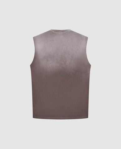  URBAN REVIVO - Áo ba lỗ nam cổ tròn hiện đại 