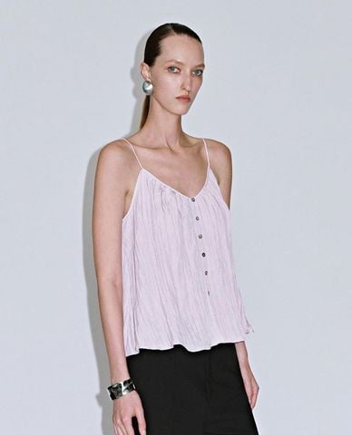  URBAN REVIVO - Áo hai dây nữ Loose Cami 