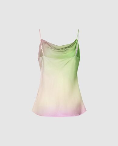  URBAN REVIVO - Áo hai dây nữ Gradient Cami 