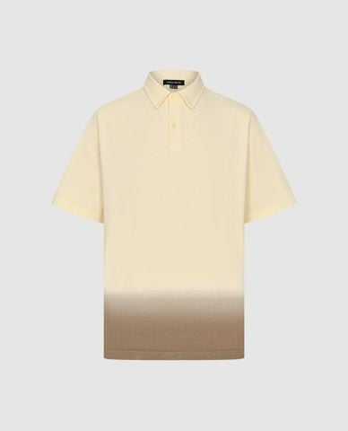  URBAN REVIVO - Áo polo nam cổ bẻ tay ngắn thời thượng 