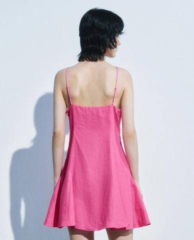  URBAN REVIVO - Đầm hai dây mini Cami A Line 