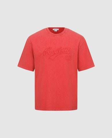  URBAN REVIVO - Áo thun nam cổ tròn tay ngắn trẻ trung 