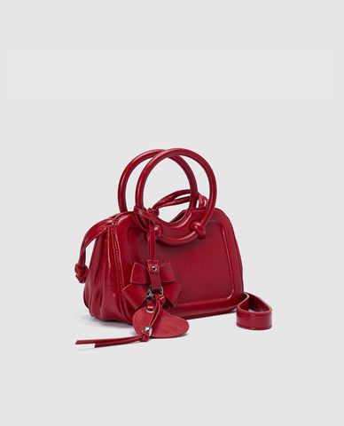  URBAN REVIVO - Túi xách nữ phom chữ nhật quai tròn 