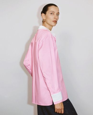  URBAN REVIVO - Áo sơ mi nữ tay dài thời trang 