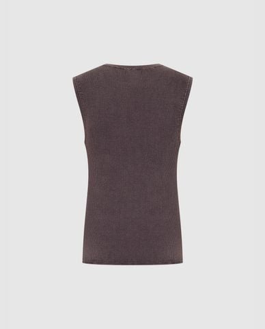  URBAN REVIVO - Áo sát nách nam cổ tròn thời trang 