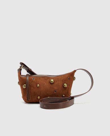  URBAN REVIVO - Túi đeo chéo nữ hình thang 