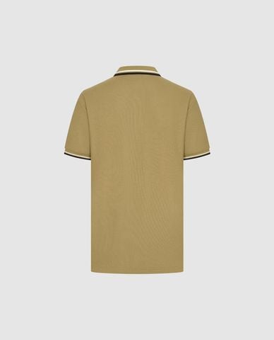  URBAN REVIVO - Áo polo nam cổ bẻ tay ngắn thời thượng 