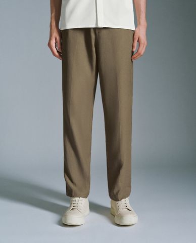  URBAN REVIVO - Quần nam ống đứng thanh lịch 