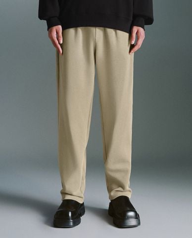  URBAN REVIVO - Quần nam ống rộng lưng thun thời thượng 