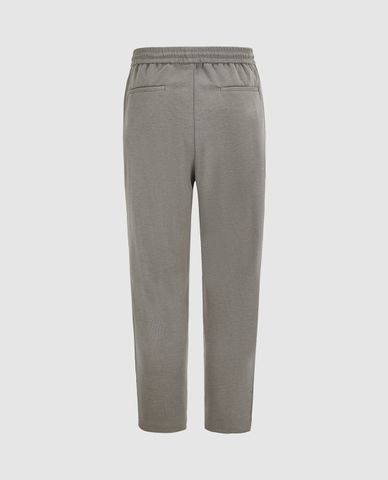  URBAN REVIVO - Quần nam ống đứng lưng thun Carrot Fit 