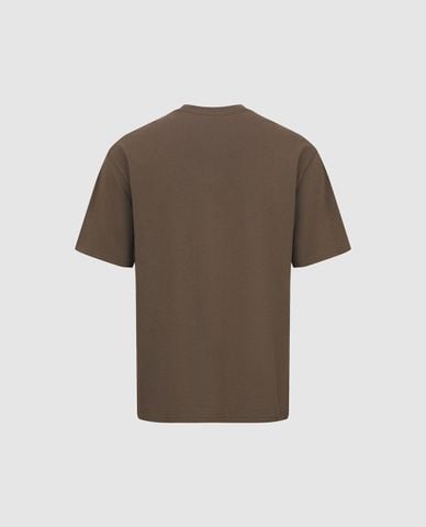  URBAN REVIVO - Áo thun nam cổ tròn tay ngắn 