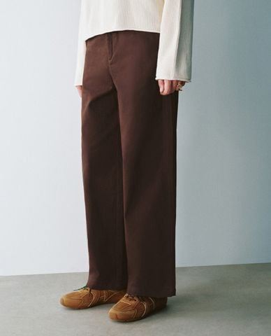  URBAN REVIVO - Quần nữ ống đứng thanh lịch 