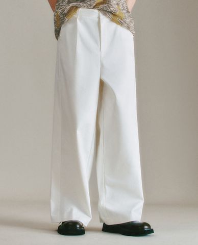  URBAN REVIVO - Quần nam ống rộng thanh lịch 