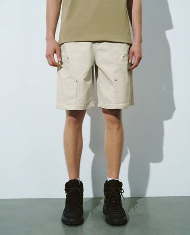  URBAN REVIVO - Quần shorts jean nam Leisure Time 