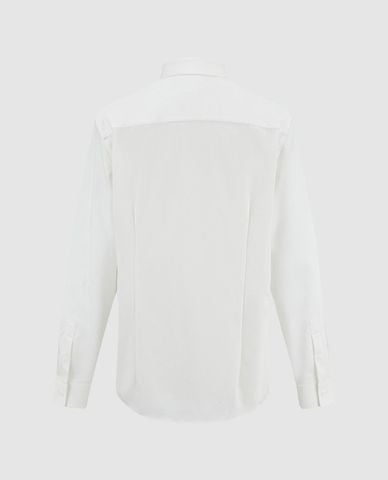  URBAN REVIVO - Áo sơ mi nam cổ bẻ tay dài Button Up Straight 