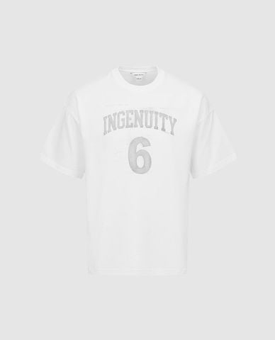  URBAN REVIVO - Áo thun nam cổ tròn tay ngắn trẻ trung 