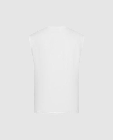  URBAN REVIVO - Áo sát nách nam cổ tròn năng động 