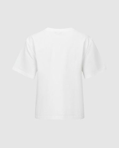  URBAN REVIVO - Áo thun nữ cổ tròn tay ngắn Printed 