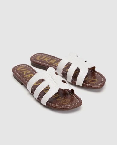  URBAN REVIVO - Dép nữ quai ngang Vegan Leather 