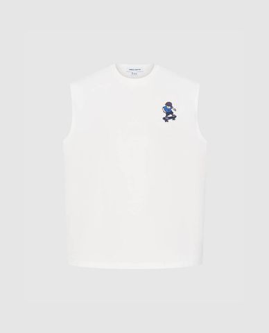  URBAN REVIVO - Áo sát nách nam cổ tròn 