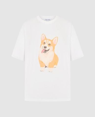  URBAN REVIVO - Áo thun nam cổ tròn tay ngắn 