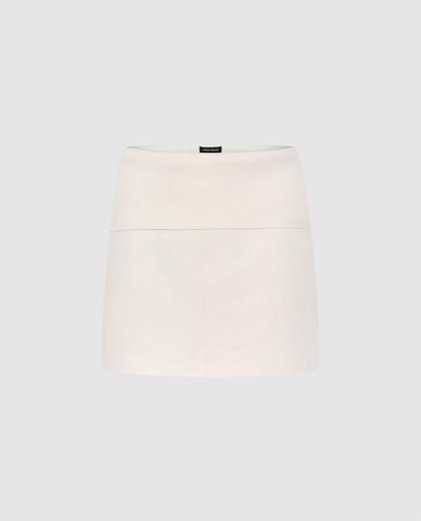  URBAN REVIVO - Chân váy dệt kim mini thời trang 