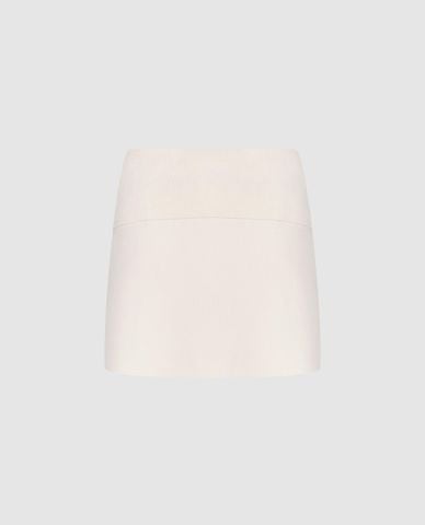  URBAN REVIVO - Chân váy dệt kim mini thời trang 