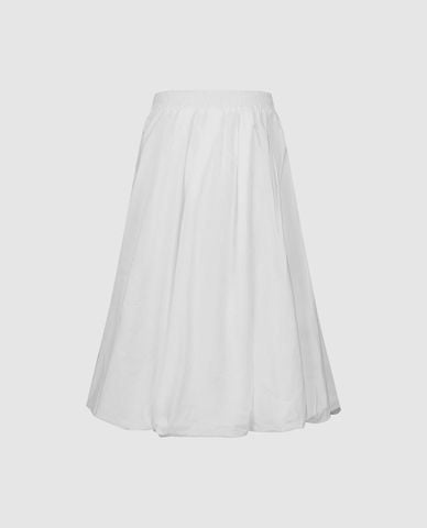  URBAN REVIVO - Chân váy chữ A midi Elastic 