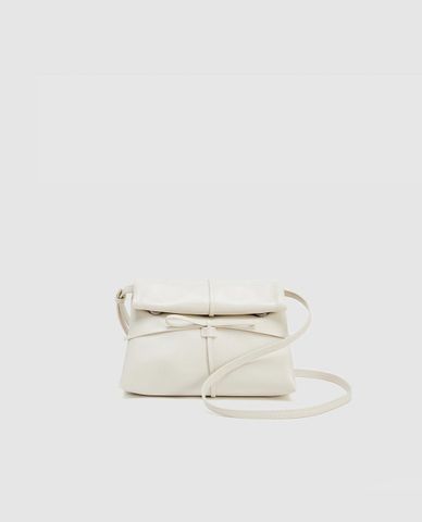  URBAN REVIVO - Túi đeo vai nữ phom chữ nhật nắp gập 